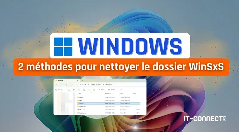 tuto windows nettoyer winsxs en toute sécurité