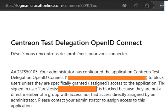 Centreon - Problème lié à un utilisateur qui n'est pas membre d'un groupe.