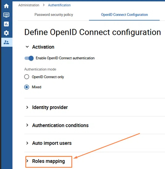 Centreon - OpenID Connect - Roles mapping