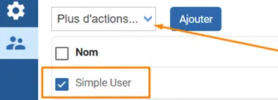 Centreon- ACL - Gestion des accès sur les actions - Simple user - Dupliquer