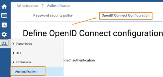 Centreon - Administration > Authentification > OpenID Connect Configuration