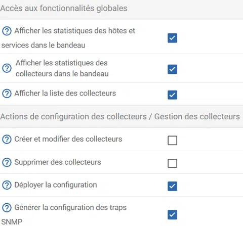 Centreon- ACL - Gestion des accès sur les actions - Actions des admins - 1
