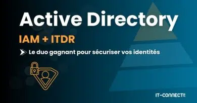 Active Directory - IAM ITDR - Le duo gagnant pour sécuriser vos identités