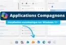 Applications Compagnons - Installation automatique sur Windows 11