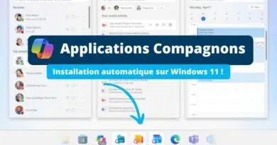 Applications Compagnons - Installation automatique sur Windows 11