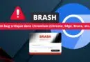Brash - Un bug critique dans Chromium - Chrome, Edge, Brave, etc