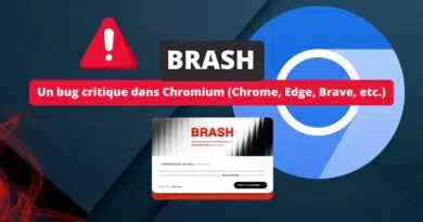 Brash - Un bug critique dans Chromium - Chrome, Edge, Brave, etc