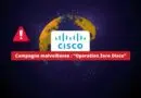 Cisco - Campagne malveillante - Operation Zero Disco