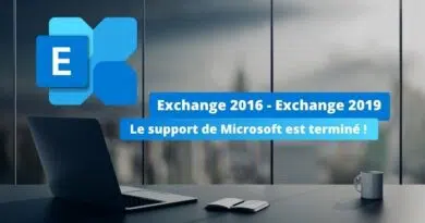 Le support d'Exchange Server 2016 et 2019 est terminé - vers quelles versions migrer