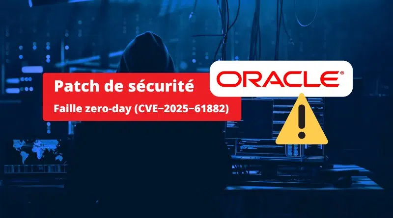 Oracle Faille zero-day CVE−2025−61882