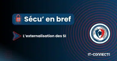 Sécu en bref - Externalisation des SI