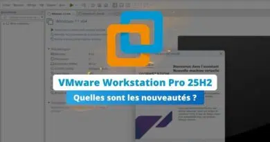 VMware Workstation Pro 25H2 - Toutes les nouveautés