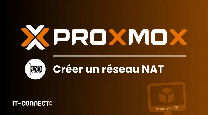 tuto proxmox réseau nat