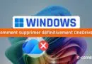 tuto supprimer onedrive de windows