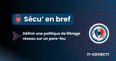 Bonnes pratiques - Définir une politique de filtrage réseau sur un pare-feu