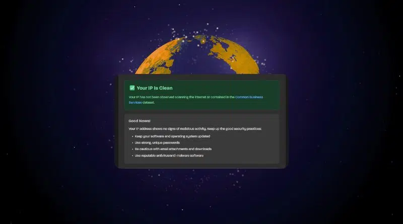 Cet outil gratuit indique si votre adresse IP est associée à des activités malveillantes