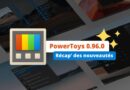 Nouveautés PowerToys 0.96