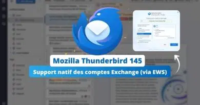 Thunderbird 145 ajoute le support des comptes Exchange on-premise et Microsoft 365