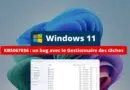 Windows 11 KB5067036 - un bug avec le Gestionnaire des tâches