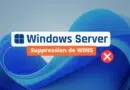 Windows Server - Suppression de WINS