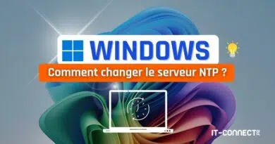 tuto windows modifier serveur ntp