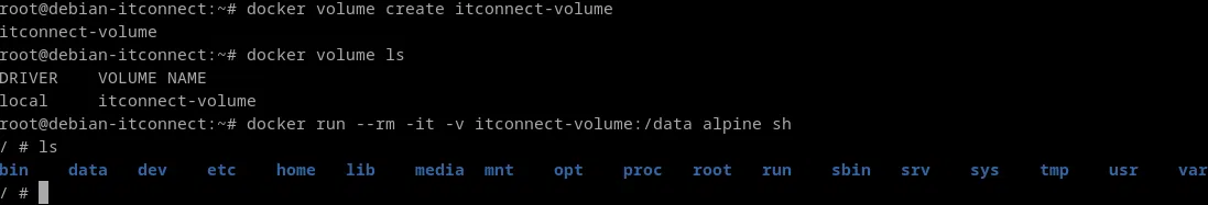 Docker - Comment créer un volume