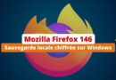 Firefox 146 apporte la sauvegarde locale chiffrée sur Windows