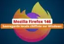 Firefox 146 apporte la sauvegarde locale chiffrée sur Windows