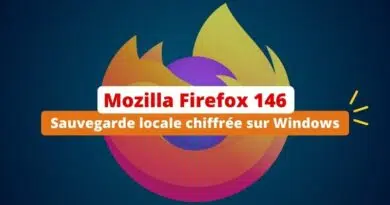 Firefox 146 apporte la sauvegarde locale chiffrée sur Windows