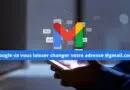 Google va vous laisser changer votre adresse gmail.com
