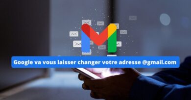 Google va vous laisser changer votre adresse gmail.com