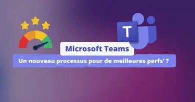 Microsoft Teams - un nouveau processus pour régler les problèmes de performance