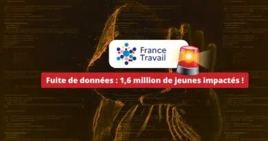 Nouvelle fuite de données chez France Travail - les données de 1,6 million de jeunes en péril