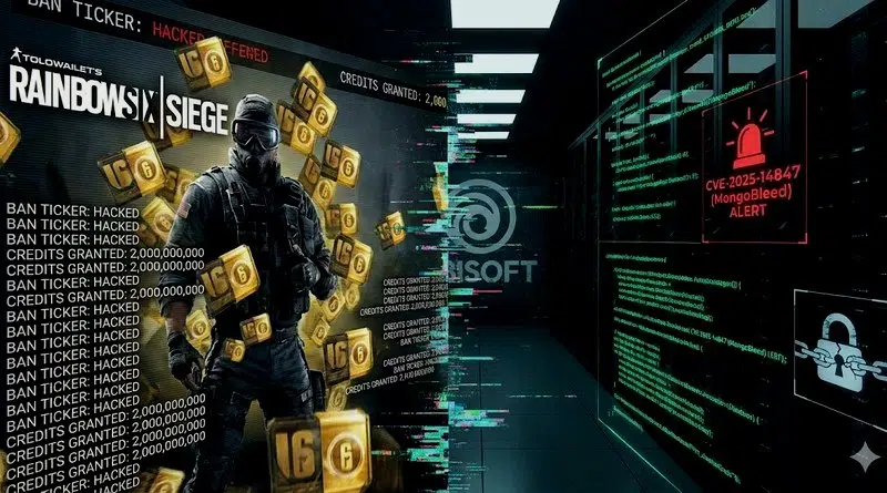 Piratage Rainbox Six Siege - Ubisoft - Décembre 2025