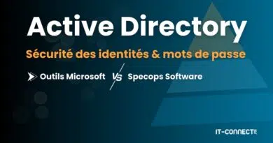 sécurité des identités AD et des mots de passe - Microsoft vs Specops