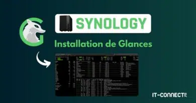 tuto synology glances