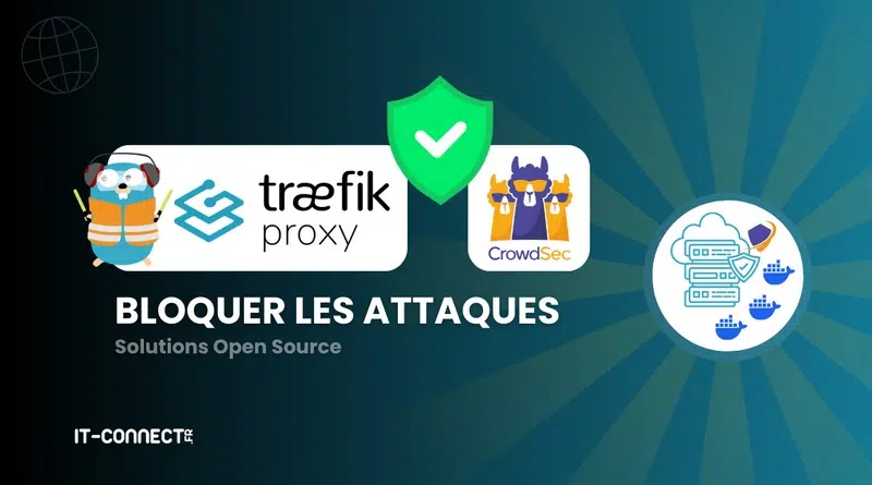 tuto traefik crowdsec bloquer attaques