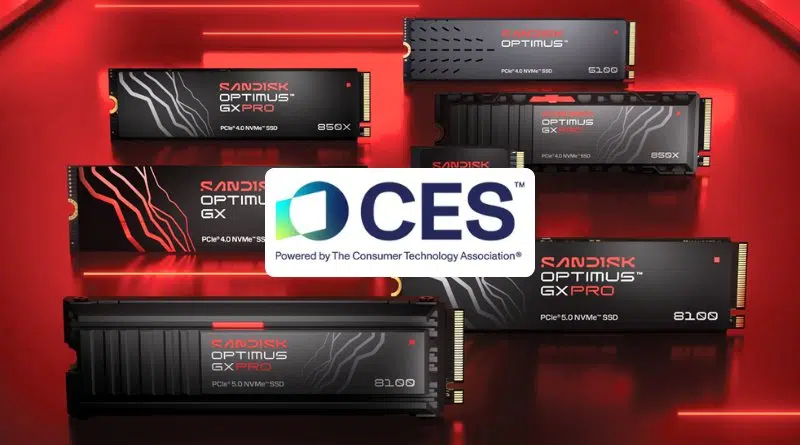 CES 2026 - Sandisk Optimus enterre les SSD WD Blue et WD Black