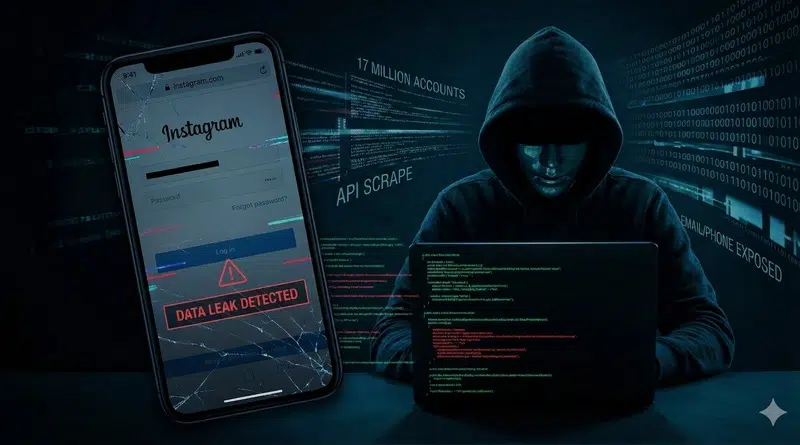 Fuite de données Instagram - Janvier 2026 - Ce que l'on sait