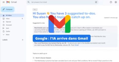 L'IA arrive dans Gmail avec AI Overviews et AI Inbox