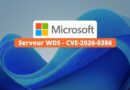 Serveur WDS - CVE-2026-0386 - Correctif de sécurité janvier 2026