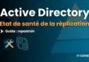 tuto repadmin replication active directory