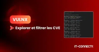 vulnx explorer et filtrer les cve vulnérabilités