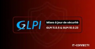 GLPI 11.0.5 et GLPI 10.0.23 - Mises à jour de sécurité